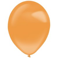 Luftballons Crystal 27,5cm orange 50er