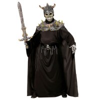 Kostüm Totenkopf Warlord mit Schulterpanzer und...