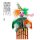 Dekofigur Clown in Kiste 37cm LED Augen springt...