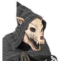 Hundeschädel Maske Latex
