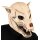 Hundeschädel Maske Latex