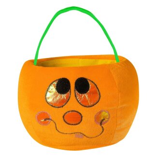 Halloween Bettel-Tasche Kürbis-Motive,4-fach sort