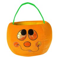 Halloween Bettel-Tasche Kürbis-Motive,4-fach sort