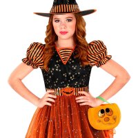 Halloween Bettel-Tasche Kürbis-Motive,4-fach sort
