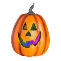 Deko LED Kürbis 23cm mit Farbwechsel