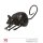 Schwarze Maus Glitzer 8,5cm
