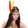 Indianer-Stirnband mit 2 Federn