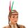 Indianer-Stirnband mit 2 Federn