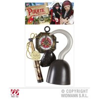 Piratenzubehör - Set 5-teilig