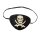 Augenklappe Pirat mit Totenkopf