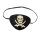 Augenklappe Pirat mit Totenkopf