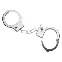 Handschellen Metall mit Schlüssel