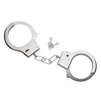 Handschellen Metall mit Schlüssel