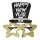 Brille Happy New Year gold