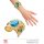 Armband gold mit Schmucksteinen
