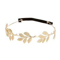 Haarband Lorbeerkranz gold