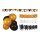Halloween Party Deko Set 3 Girlande & 10 Ballons