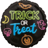 Folienballon Neo Trick or Treat D43cm
