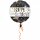 Folienballon Happy New Year schwarz/weiß D45cm