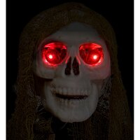 Sensenmann mit LED Augen und Geräuschen 130cm