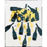 Konfetti Cheers schwarz/gold/silber 14 g