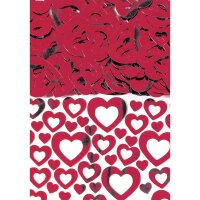 Konfetti Heart Shimmer rot 14 g