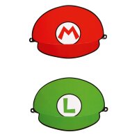 Partyhütchen Super Mario 8 Stück