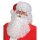 Kostümzubehör Weihnachtsmannperücke