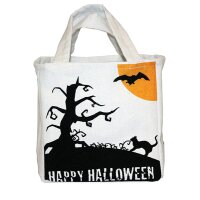 Leinentasche 16x26cm Trick or Treat
