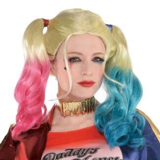 Perücke Harley Quinn