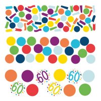 Konfetti Zahl 60 34g Confetti Birthday