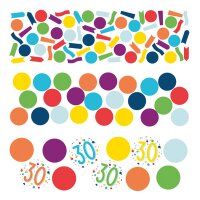 Konfetti Birthday Zahl 30 34 g