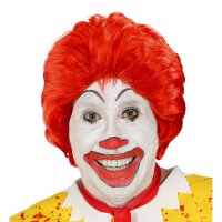 Perücke Clown Ronald rot