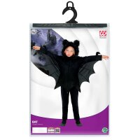 Kinder Poncho Fledermaus mit Kapuze Gr. 110