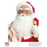 Luxus Weihnachtsmann Perücke, Bart, Augenbrauen