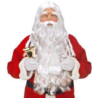 Santa Perücke mit Bart Augenbrauen
