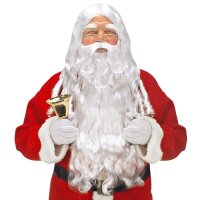 Santa Perücke mit Bart Augenbrauen