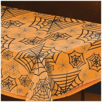 Tischdecke Spider Web Kunststoff 274x139cm