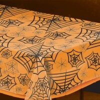 Tischdecke Spider Web Kunststoff 274x139cm