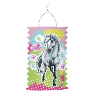 Zuglaterne Charming Horses 28 cm