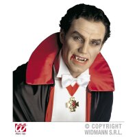 Vampirzähne weiß 2 Stück