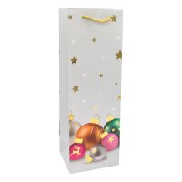 Idena Flaschentasche WH Balls 12x36x9cm FSC-Mix
