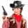 Kinderhut Cowboy schwarz aus Filz