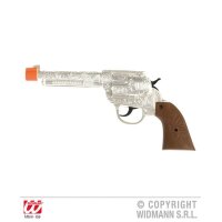 Cowboypistole silber