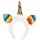 Haarreif Regenbogen-Einhorn