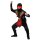 Kinderkostüm Kombat Ninja Set 12teilig rot Gr.116