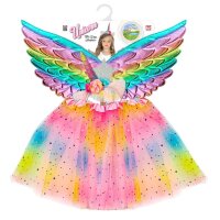 Kostüm Einhorn Tutu Flügel Haarreif