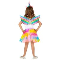 Kostüm Einhorn Tutu Flügel Haarreif