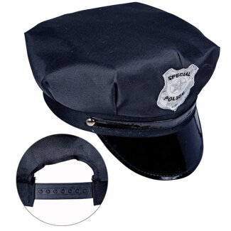 Polizeimütze Größenverstellbar