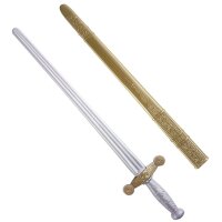 Ritterschwert mit Scheide 75 cm